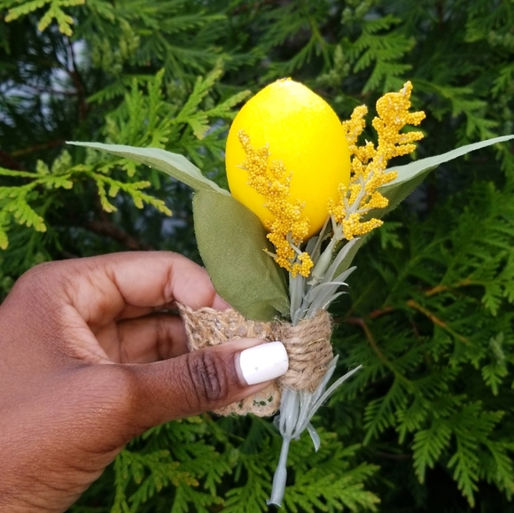NAPKIN RINGS (LEMON) - Picture 3 of 3